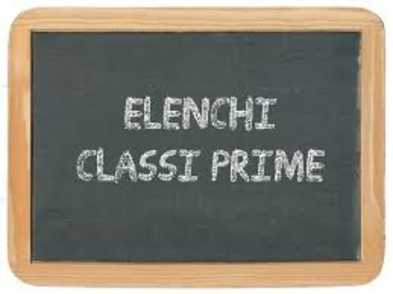 Imminente pubblicazione elenchi classi prime